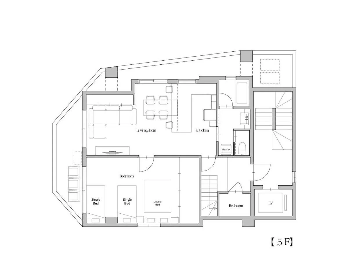 Shinjuku Duplex Top Floor Apartment Tokyo Japan